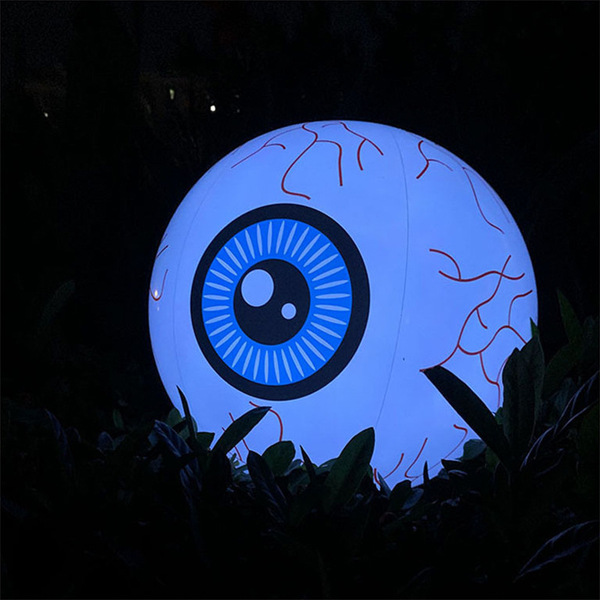 Inflatable eyeball