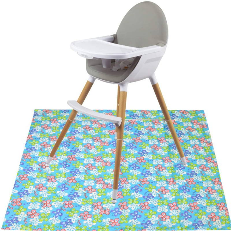 Amazon Factory Children's High Dining Chair Mat Non-Slip Floor Mat Game Mat Picnic Mat Table Mat Waterproof Dirty Splash Mat