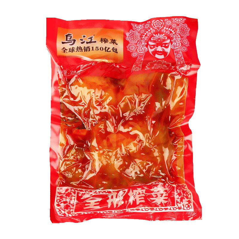 榨菜乌江培凌批发70g清爽鲜脆轻盐微辣麻辣榨菜丝海带丝萝卜整箱|undefined