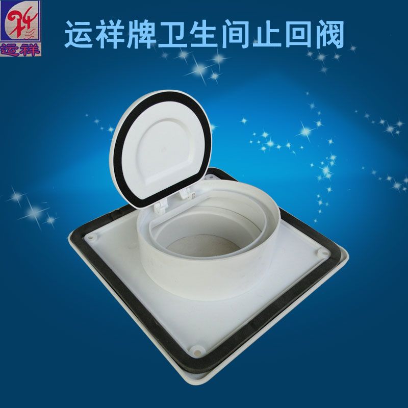 卫生间烟道止回阀公共烟道止逆阀厨房油烟机止回阀防烟宝防味器