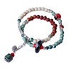 Ceramics, bracelet, retro chain, ethnic elastic jewelry, Chinese style, ethnic style