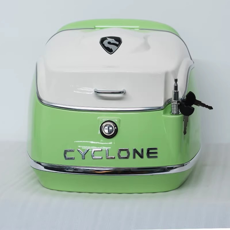 Suitable for the Saikelong Rt3E Modern Tail Box, Retro Scooter Trunk with Large Capacity for Carrying Luggage