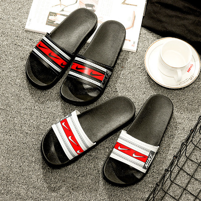 外贸订单现货拖鞋男女夏家居室内防滑一字拖亚马逊wish独立站批发|ms