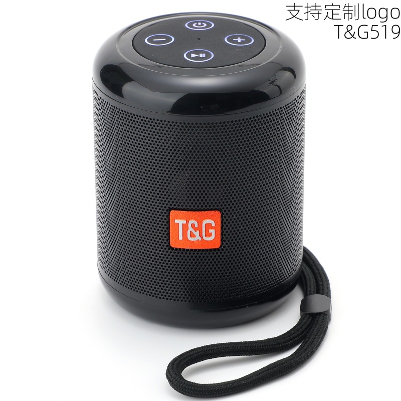 Transfronterizo TG519 altavoz Bluetooth portátil al aire libre TWS tarjeta de conexión subwoofer regalo creativo mini sonido