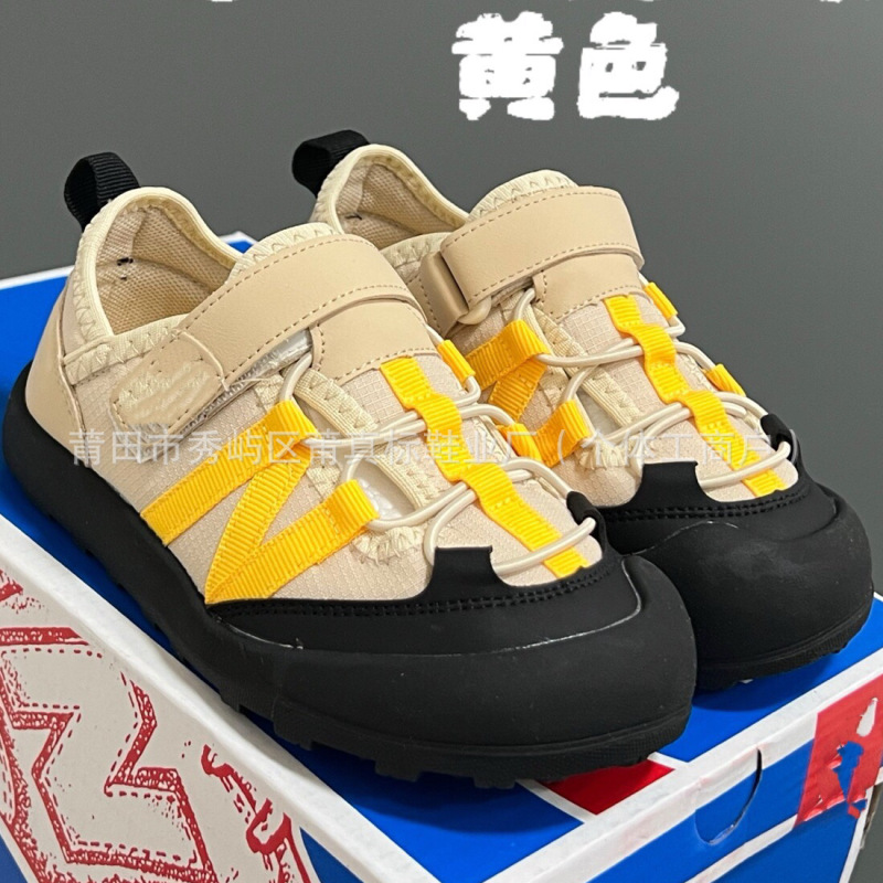 莆真标NBK3205魔术贴儿童凉鞋溯溪鞋男女童软底镂空透气沙滩鞋|undefined