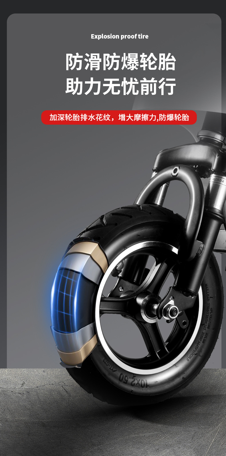 Little Dolphin Women's Scooter 10inch with Shock Absorption, Luxury One-Button Folding Electric Scooter, Small Electric Vehicle, Scooter