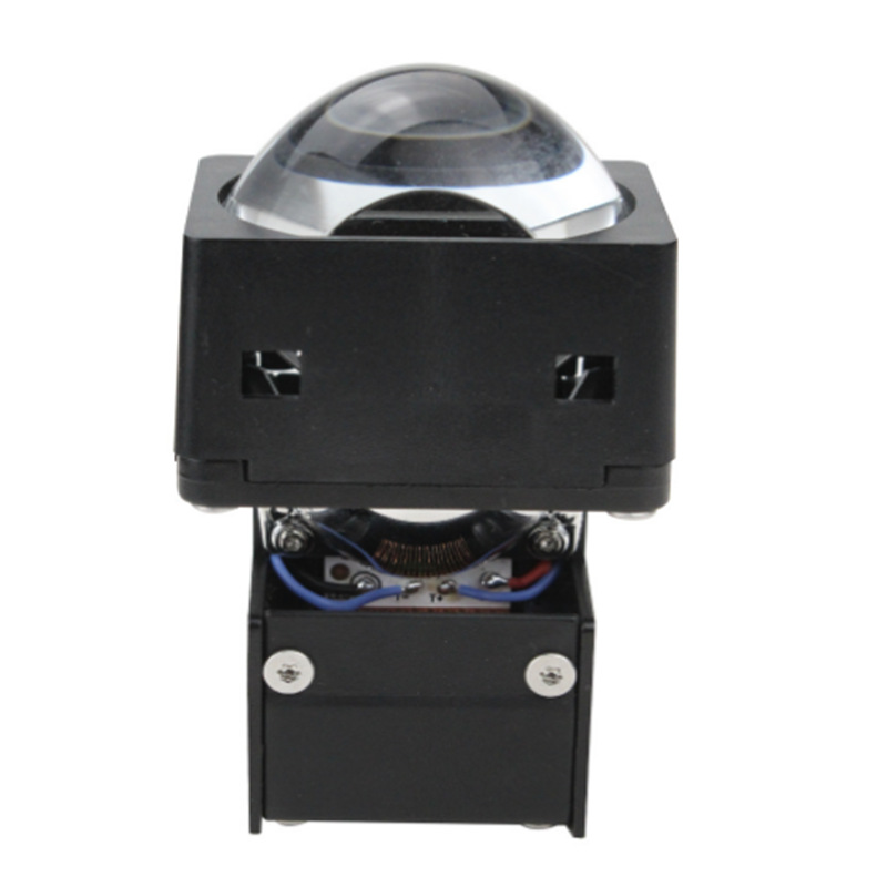 Lente de motocicleta eléctrica del automóvil Lente de luz delantera LED Reforma de lente de doble luz integrada