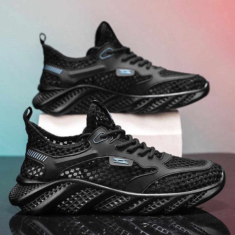 Comercio exterior transfronterizo talla grande 45 46 zapatos de río arriba zapatos de vadeo zapatos de red grandes de secado rápido zapatos de moda deportiva de malla zapatos de moda para hombres