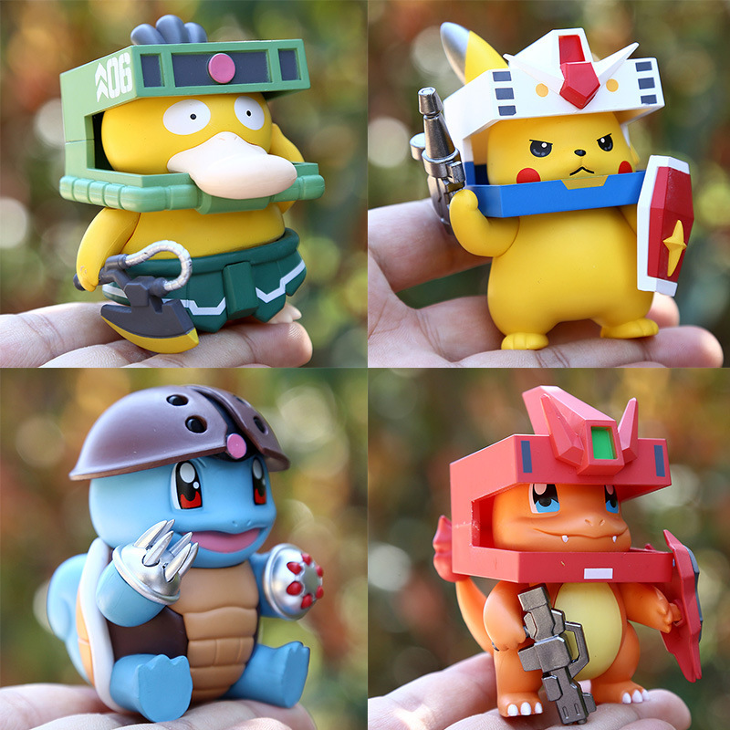 New Anime Gundam COS Anime Baby Surrounding Hand-made Model Cartoon Animal Elf Decorations