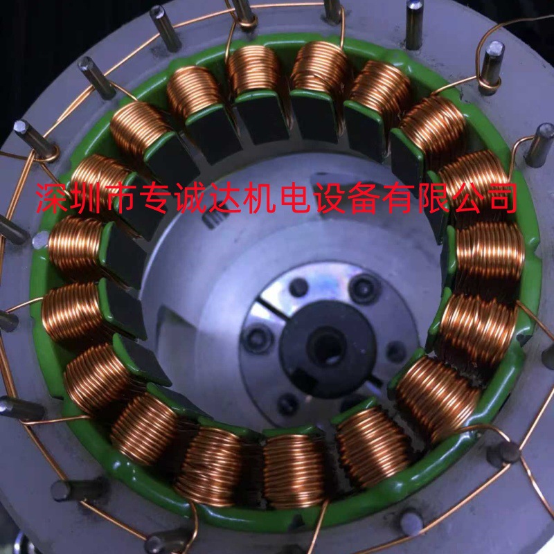 专诚达   全自动双工位无刷定子内绕绕线机