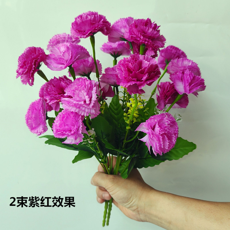 Reunión deportiva, actividades estudiantiles, baile, flores falsas coloridas, flores de plástico, flores de seda, baile, accesorios, ramo de simulación