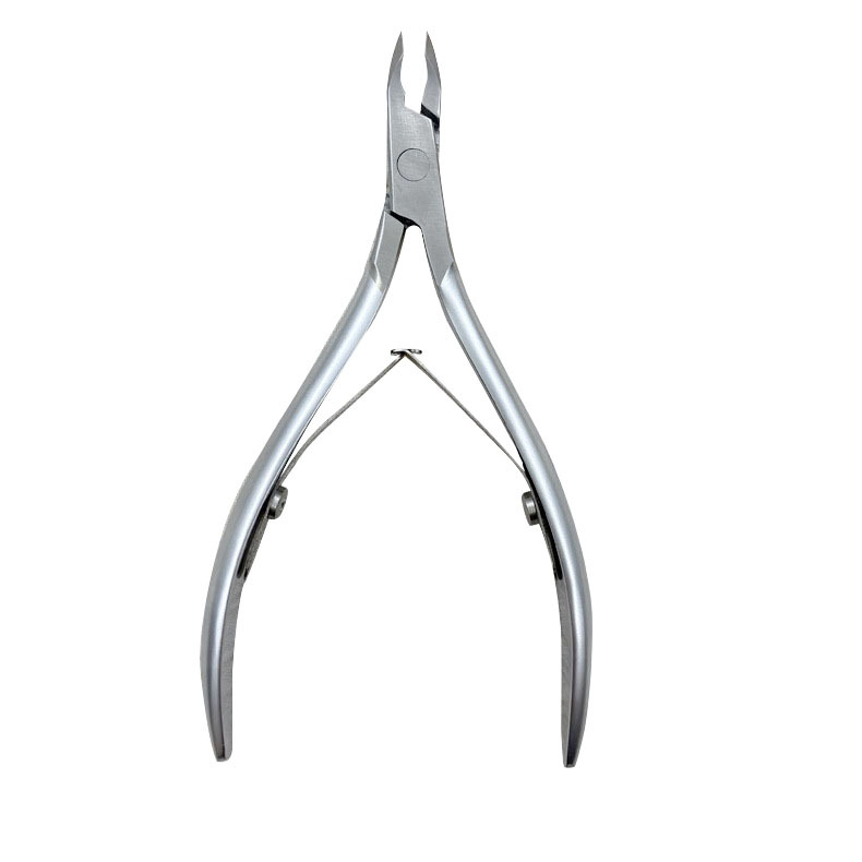 Sharp exfoliating nail scissors stainless steel for manicure