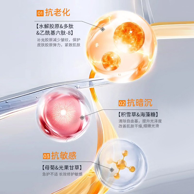 抖音爆款胶原水光面膜水免洗软膜保湿淡纹抗皱紧致次抛涂抹式面膜|undefined