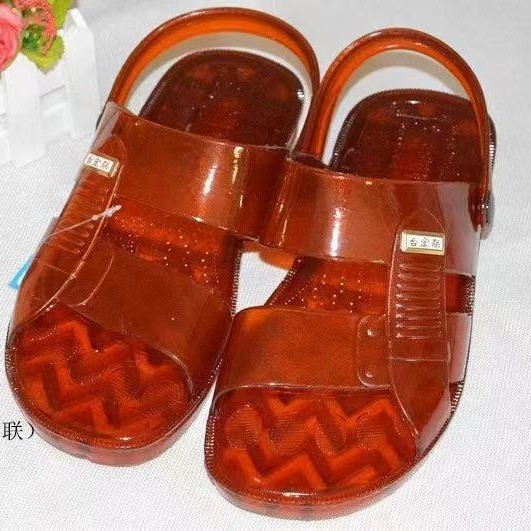 Men's Tendon Sandals New Summer Home Wear-Resistant Wear-Resistant Anti-Slip Dual-Purpose Sandals Raw Rubber Work Shoes Wholesale