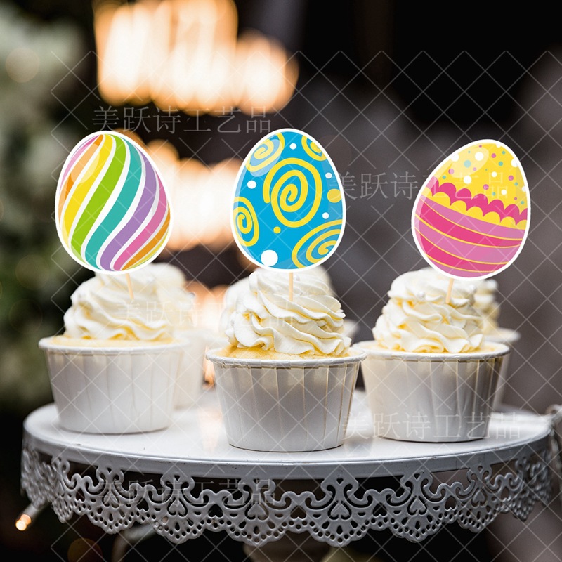 Nuevo pastel de decoración de fiesta de Pascua europeo y americano