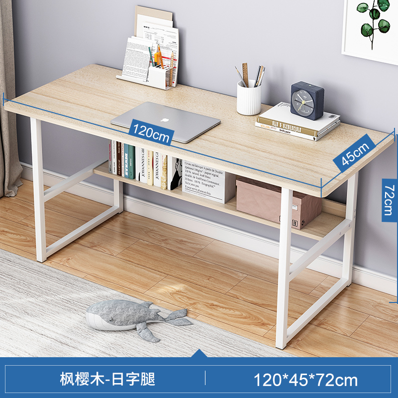 Mesa de computadora rectangular escritorio simple dormitorio escritorio estudiante estudio casero escritorio de escritorio de escritorio para adultos