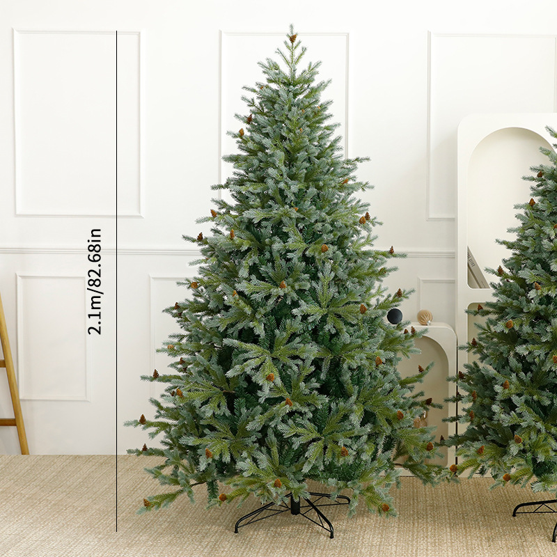 Nuevo árbol automático de cifrado árbol de Navidad casero DIY decoración de Navidad decoración de escena