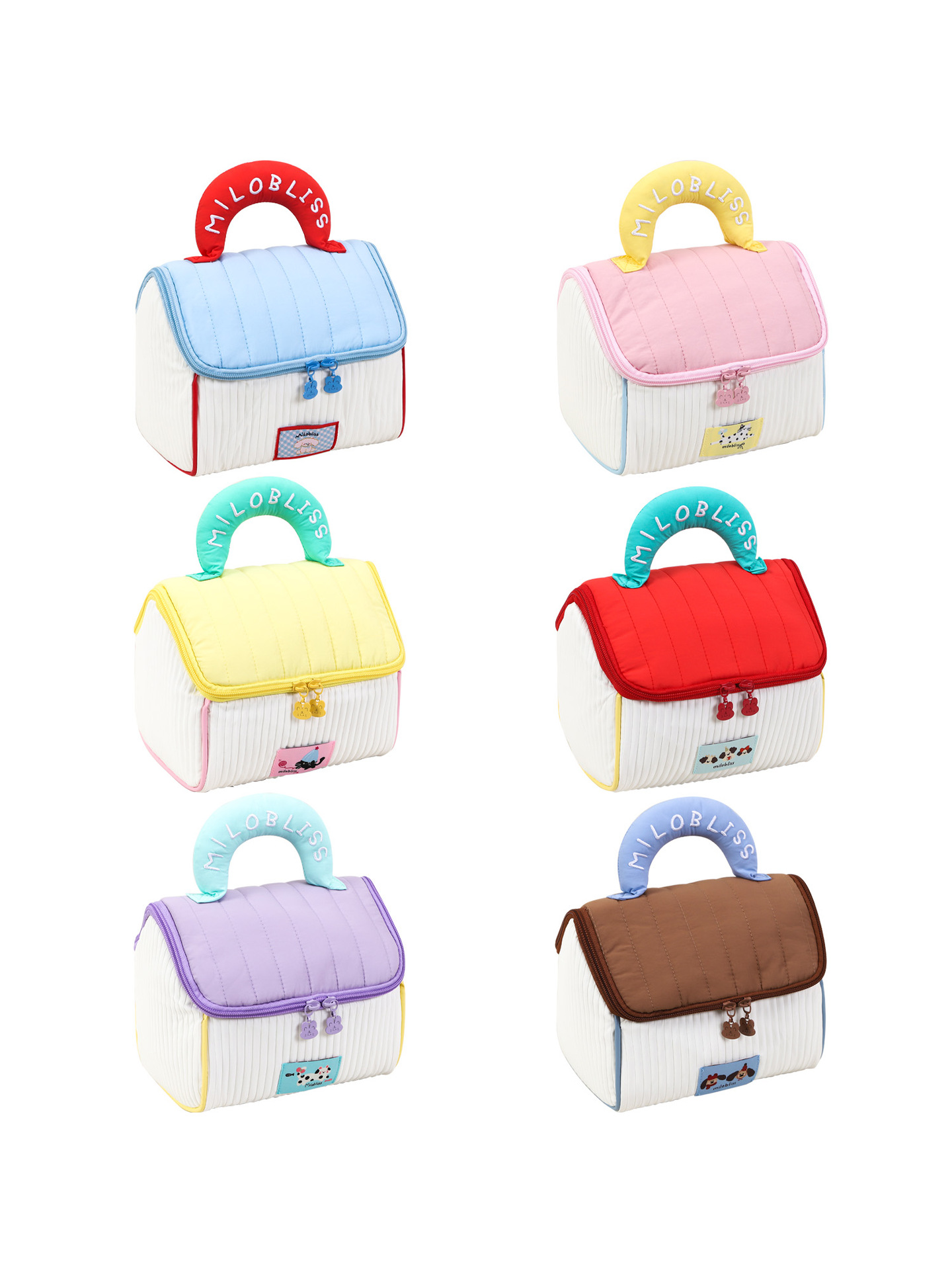 可爱い小屋ポーチ大容量高级感洗面バッグ高颜値小家手提げ化粧品収纳バッグ