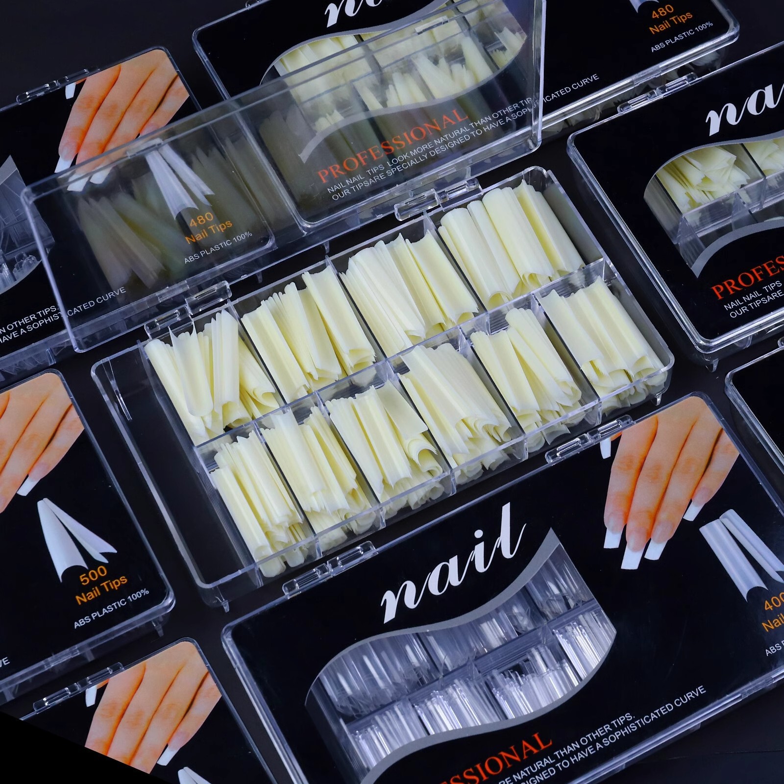 Long fake nails