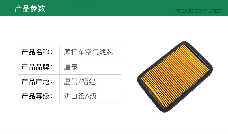 Benelli Motorcycle Red Ruby Dragon Tnt150I Bj150-29A-29B Air Filter Element Filter Air Cleaner