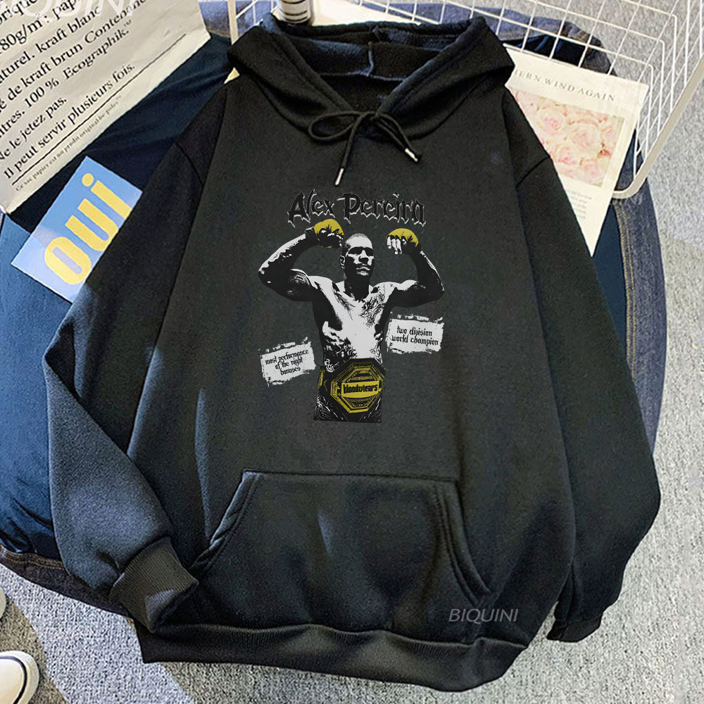 Setwear Gráfico Alex Pereira Hoodies Long Sleeve Winter