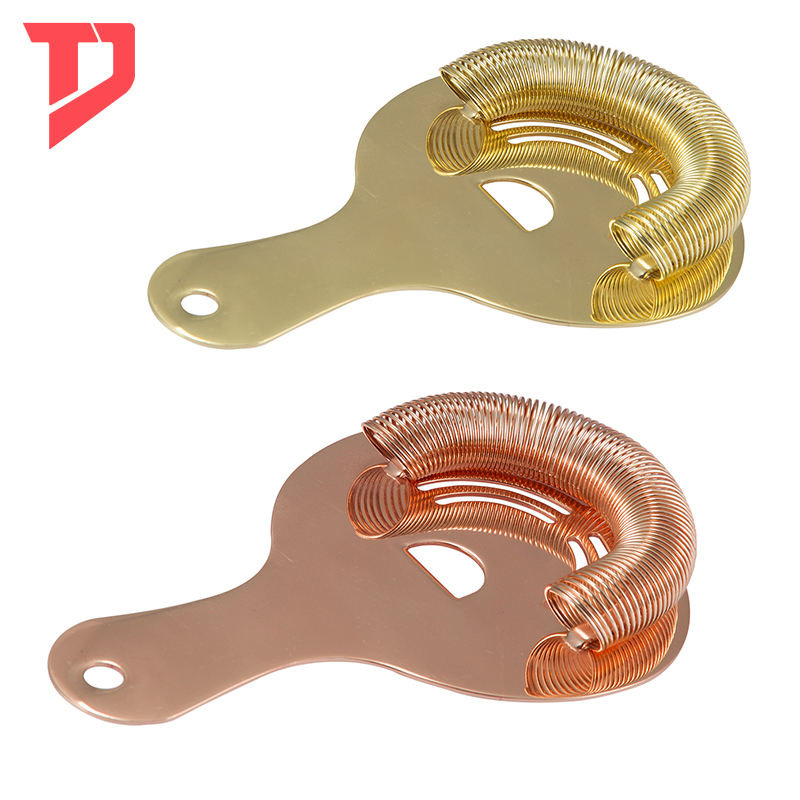 304 Filtro de hielo de malla de acero inoxidable cuchara separador de hielo colador multi-color opcional