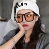 Retro face blush, brand glasses, sunglasses, red (black) tea, 2021 collection, internet celebrity, Korean style