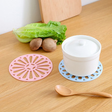 跨境圆形加厚杯垫创意隔热垫厨房垫子沙锅垫家用热菜桌垫