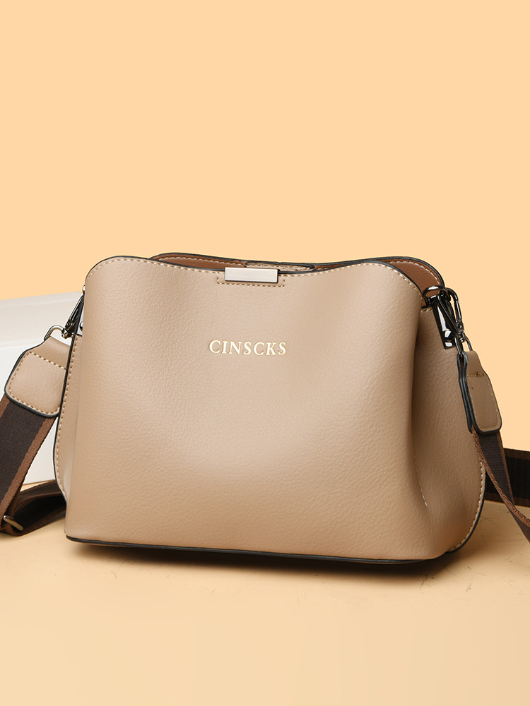 Light Luxury Crossbody Bag For Women 2024 New Fashion Elegant Shoulder Bag Soft Leather Large Capacity Casual Handbag - Thumbnail 3