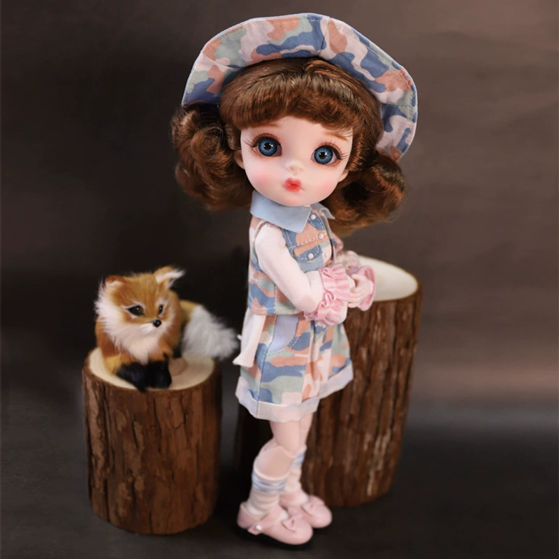 Debi 6-точечная детская кукла-ангелочек удачи BJD, имитация шарнирной замены, маленькая пухлая кукла для девочки, SD-кукла