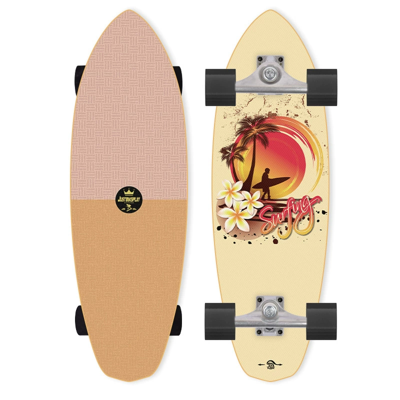 Лед Surfing Board Bridge Spring PU двойное рулевое управление SM Pusher симулятор серфинга скейтборд