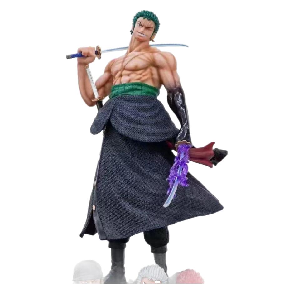 한 조각 왕 50CM 공격적인 칼 SOLONICA LUFFY 손 장식품 큰 전투