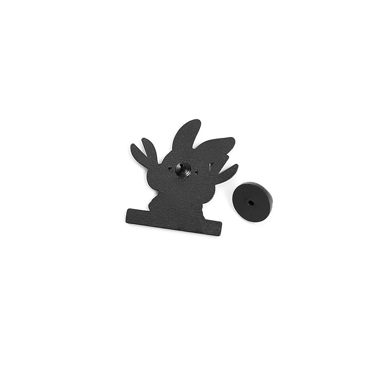 Fashion Rabbit Alloy Stoving Varnish Unisex Brooches display picture 2