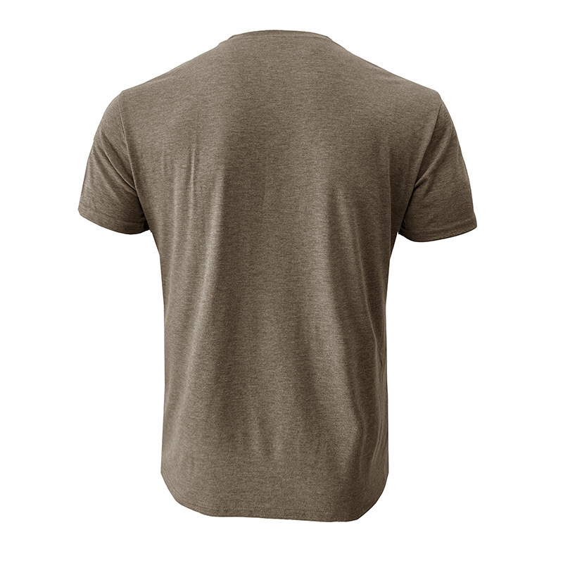 T-shirt henley uomo maniche corte top casual estivo girocollo_voghion.com