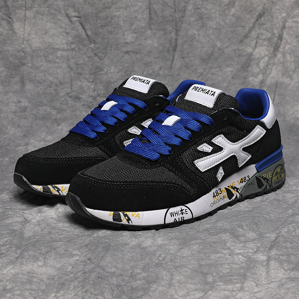 Comercio exterior transfronterizo nuevos zapatos masculinos premium, suela gruesa transpirable, zapatos deportivos casuales de cuero anti-pelú.