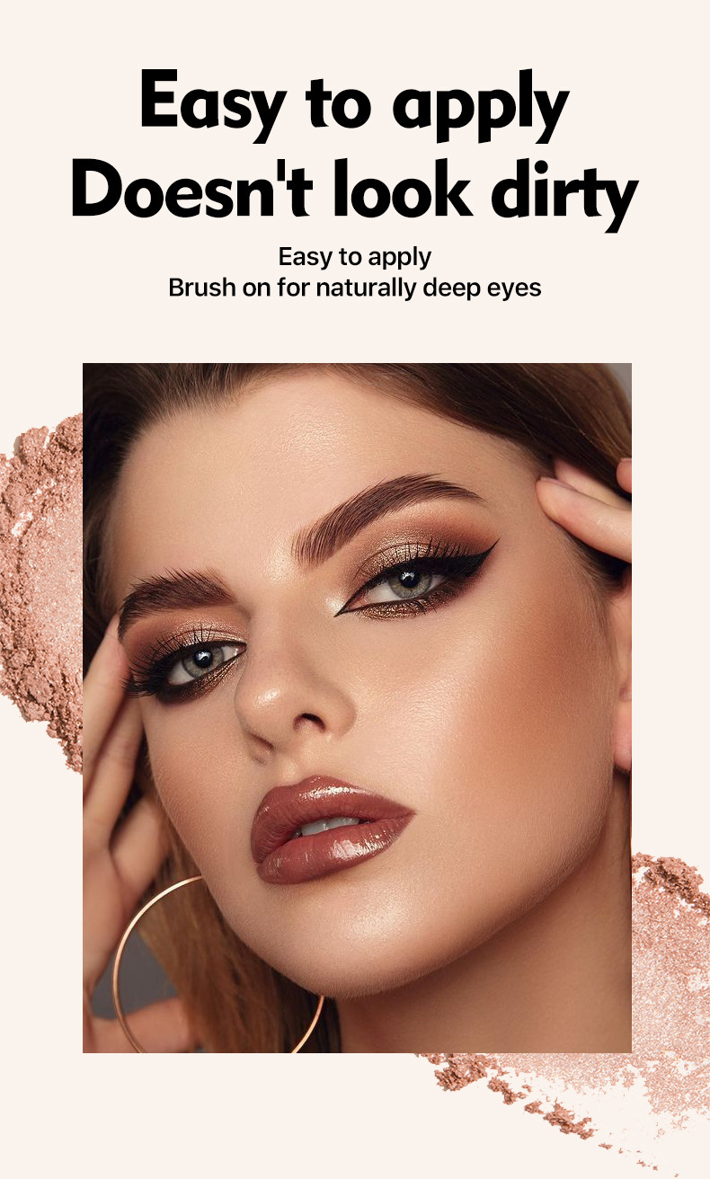 Beauty Earth Tone Eyeshadow Palette Multi Purpose Makeup Aegyo Sal Cosmetics_voghion.com
