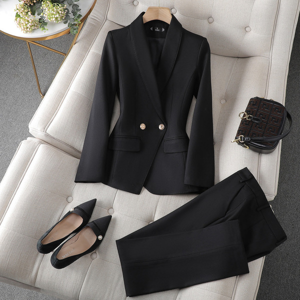 Burgundy autumn classic suit jacket