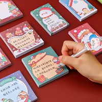 Christmas post-it notes 50 student comments notes Notebooks Study office post-it notes Santa Claus N times posts