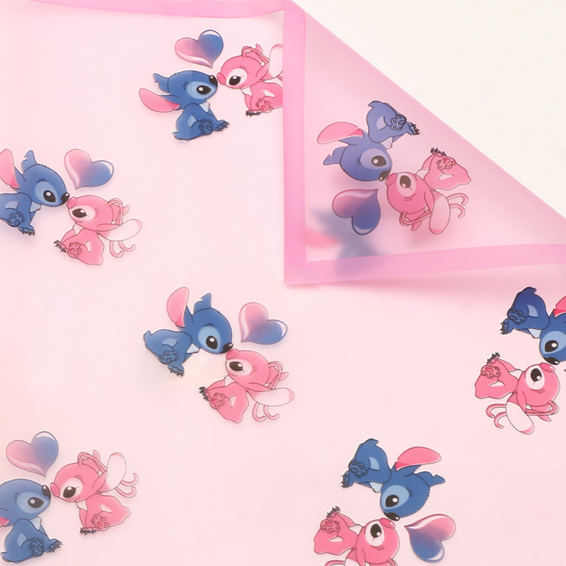 Huaxi sólido color niebla superficie de papel de borde de magia comercio exterior al por mayor semitransparente impermeable Hansu papel ramo de flores materiales de embalaje florista