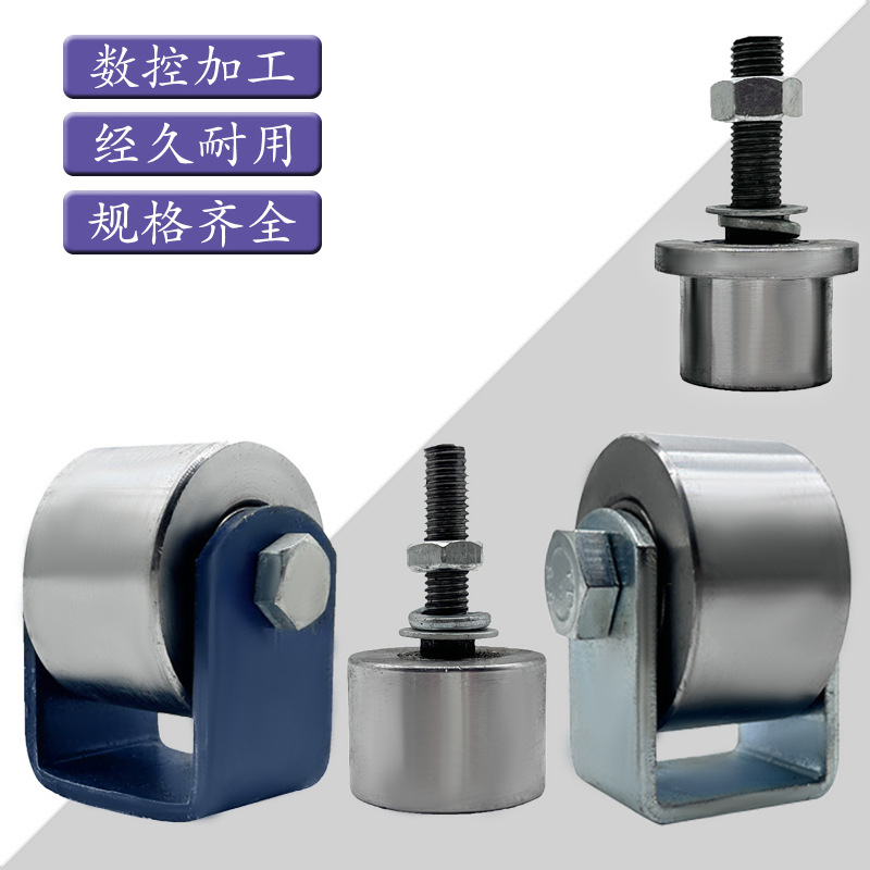 单边轨道轮工字钢钢轴承轮高铁轨道轮火车专用耐磨轨道轮