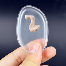 透明硅胶粉扑 化妆不吃粉透明洗脸扑 果冻粉扑粉 三色化妆用品