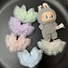 新しい17cmドール服、レトロレースガーゼスカート、キティちゃん着せ替え服、ドール着せ替え服卸売