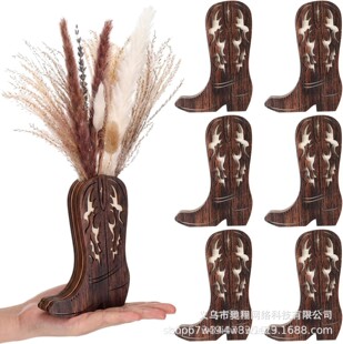 �羳ľ�|6PCţ��ѥ��ƿ����ڒ�ʽ�͹ŷ���ֲ�ﻨƿ�Ғ�Ҿ��b�