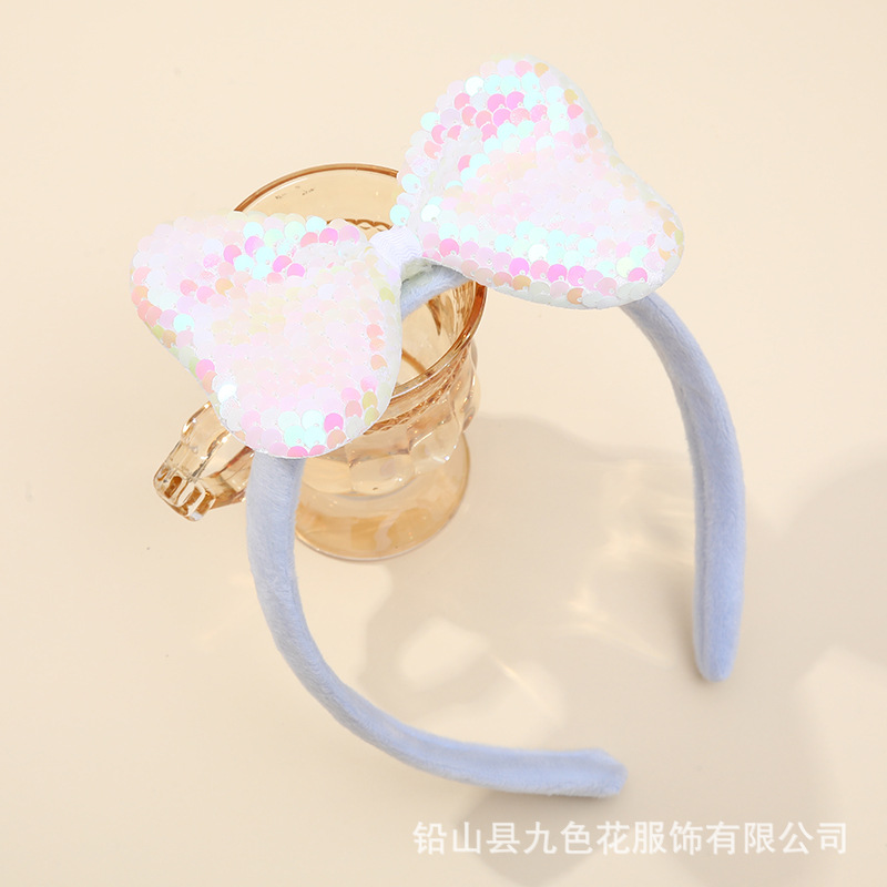 Europa y los Estados Unidos creativos arco de sequillas hebilla de cabello de la fiesta de la mujer Mickey hebilla de cabello para niños adornamientos de Navidad de la calle