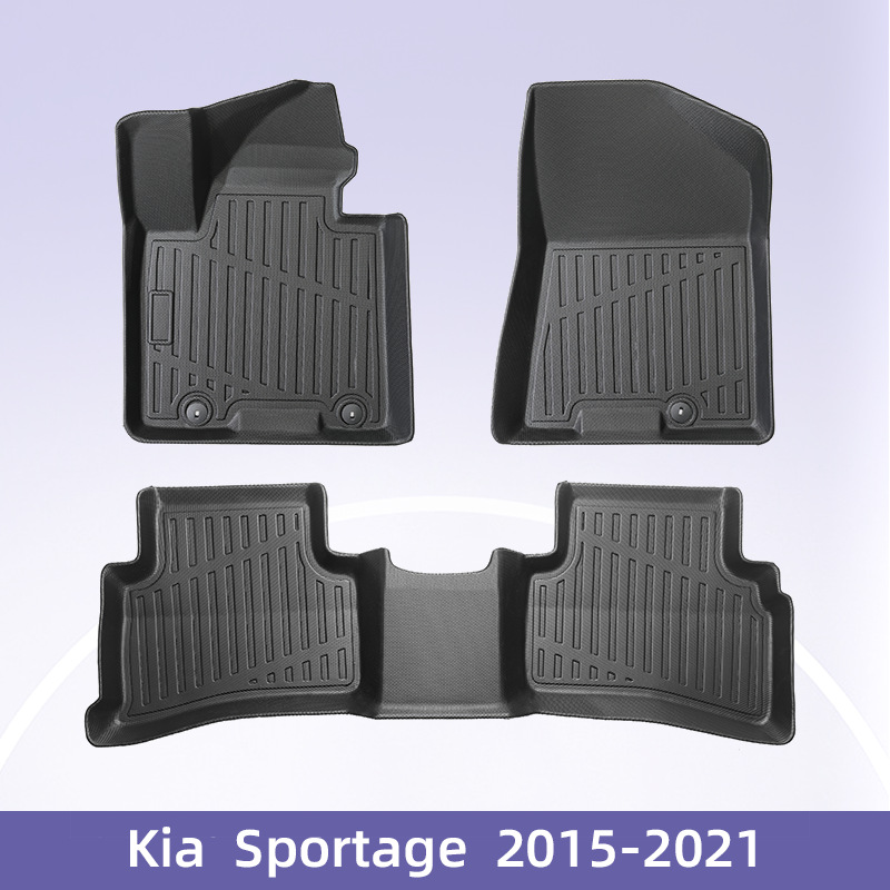 Europa es adecuado para Kia Sportage2015 - 2021 combustible 3D todo el tiempo material TPE almohadilla de pie de automóvil