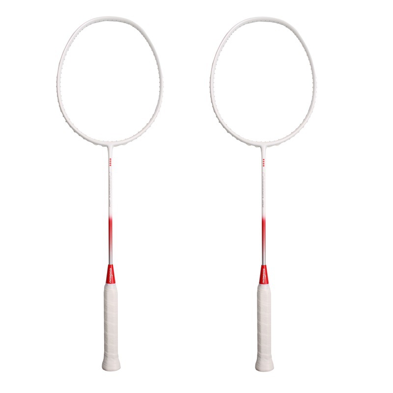 All Carbon Lightweight Badminton Rackets 4U Double Set For Home Use Adults Men And Women_voghion.com