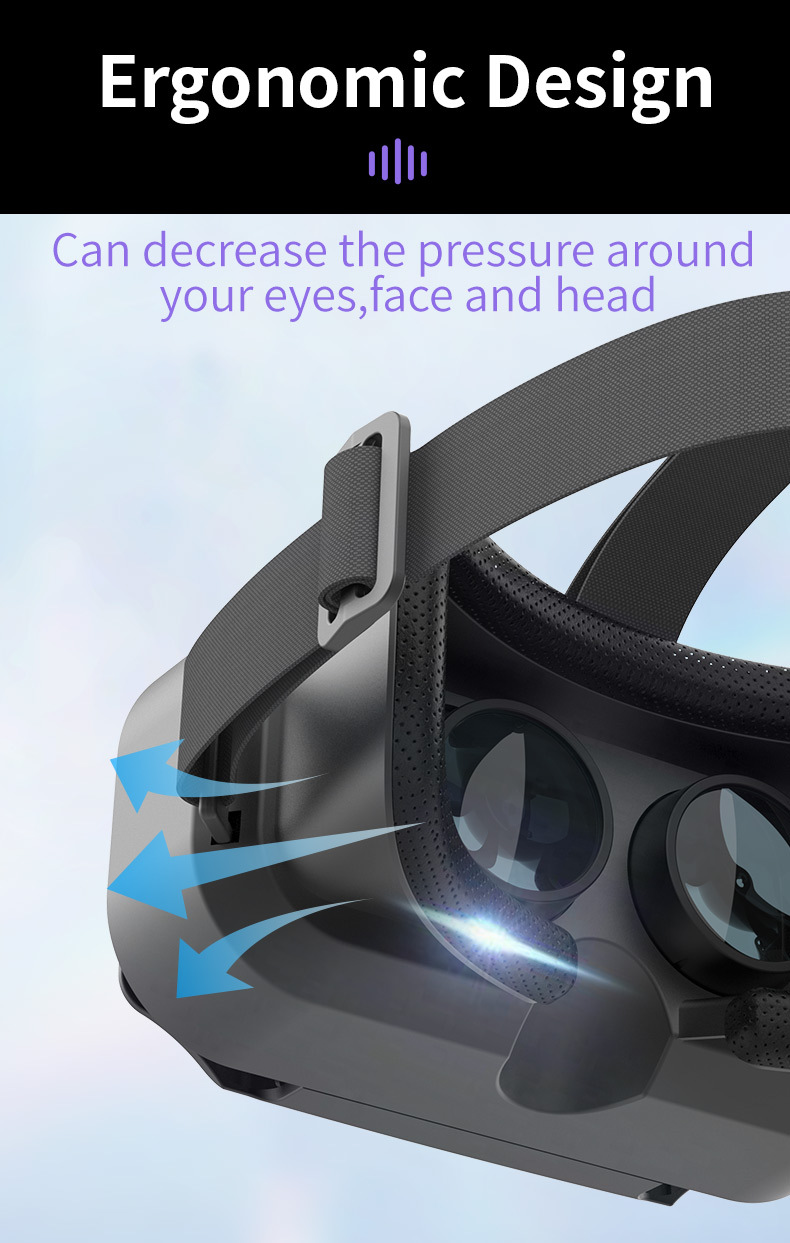 Cross-border G13 head-mounted helmet virtual reality Thousand Illusion Magic Mirror vr glasses Mobile 3d glasses vr in stock undefined