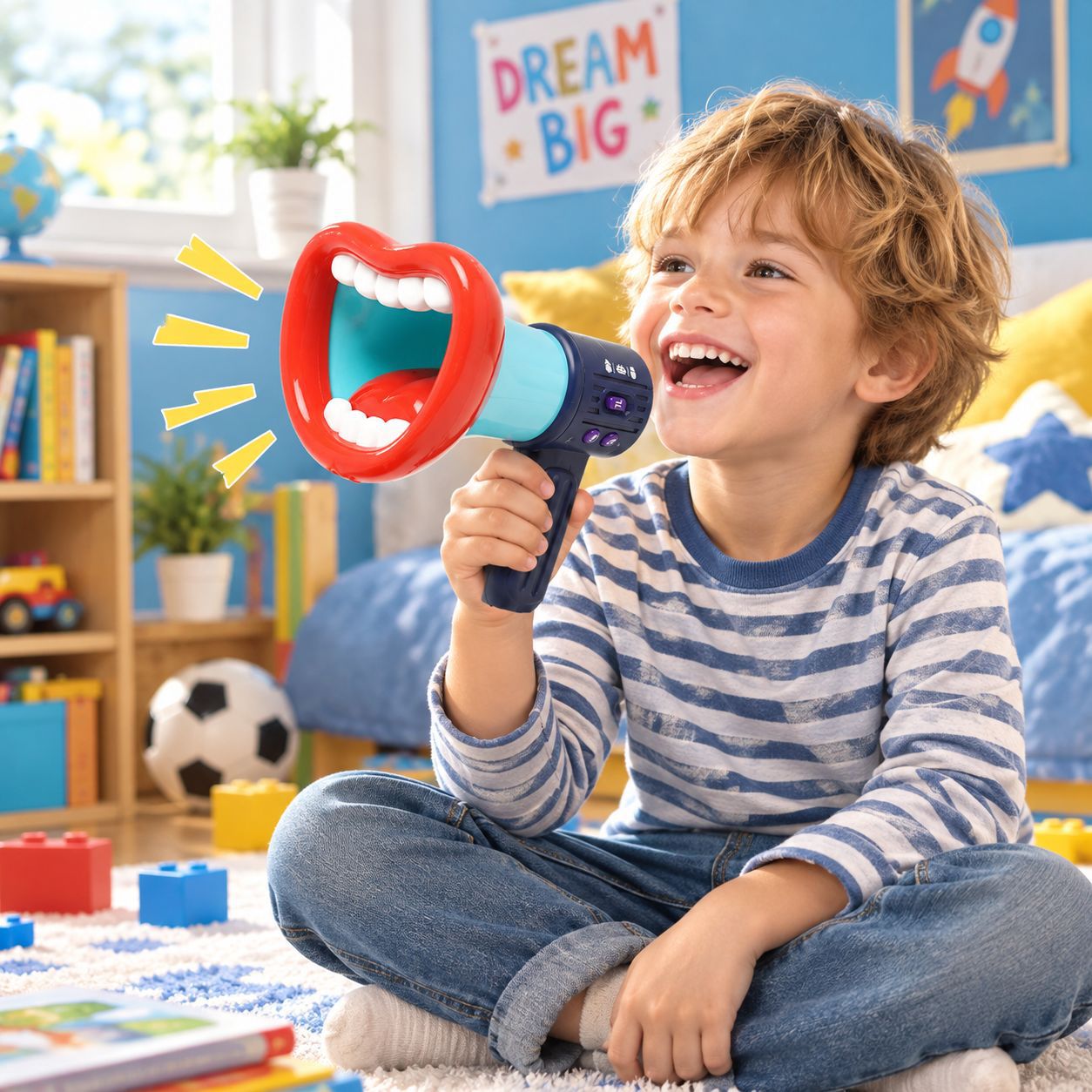 Altavoz Cambiador de Voz de Plástico Multifuncional con Grabación para Niños