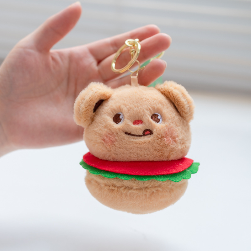 햄버거 귀여운 애완동물(브라운)