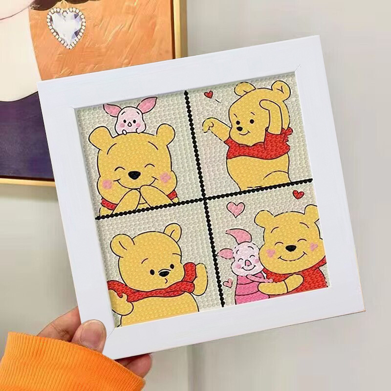 Nuevo dibujo de diamante infantil de labu diy pegatinas de diamante con marcos de fotos hechas a mano diy puzzle pegatinas de mampostería image 54